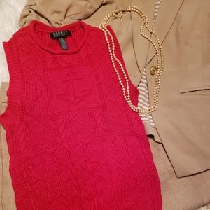 Lauren Ralph Lauren Sleeveless Sweater